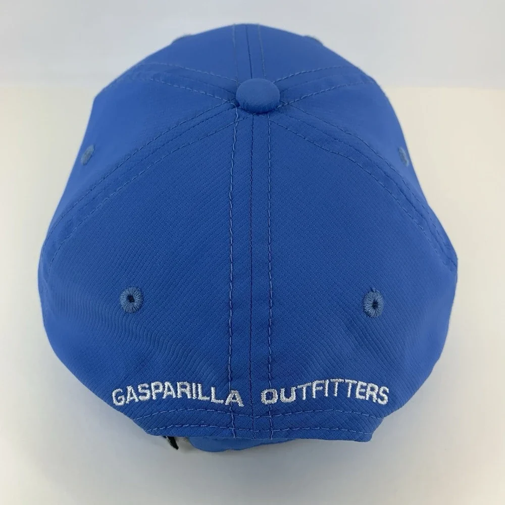 Gasparilla Island Hat Boca Grande Blue Imperial Adjustable OSFA Baseball Cap